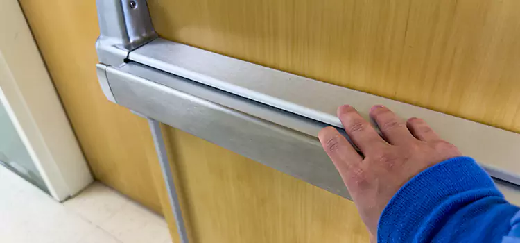 Installing a Push Bar on a Door North Port